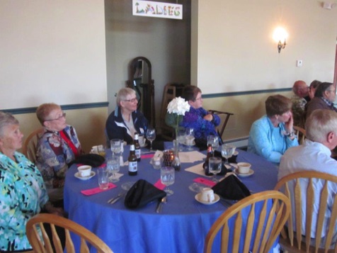 2015 Spring Dinner at Ryan's Lookout with Eric Anderson, local historian for the Town of Henderson.